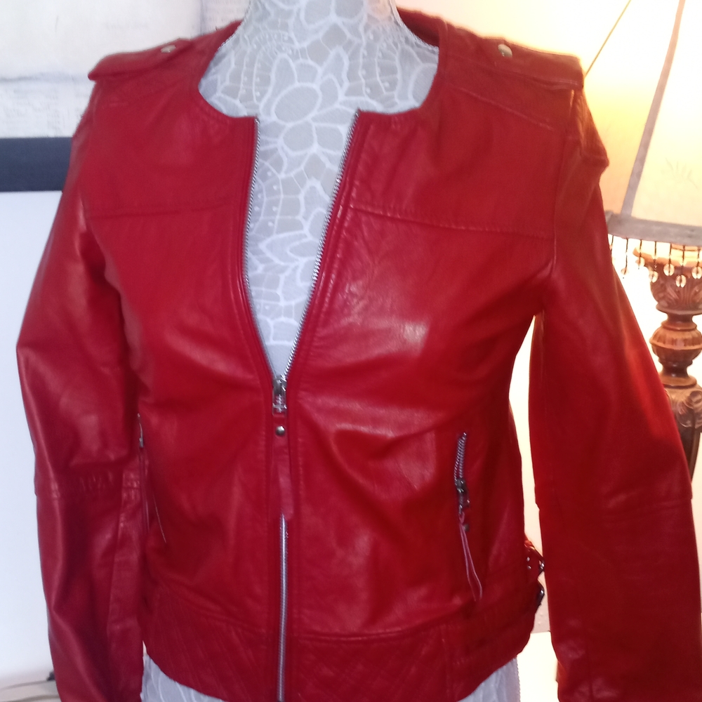 Sinequanone Leather Jacket